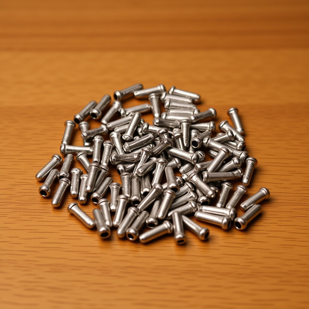 Wire Connector Cap - 100Pcs Lightweight Aluminum Alloy Bike Brake