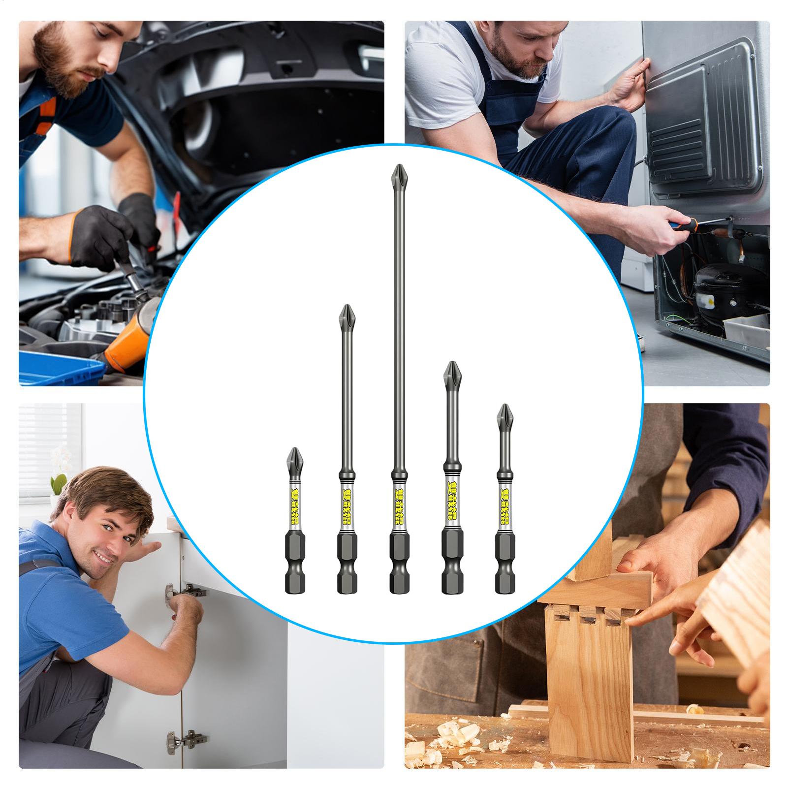 Drill Screwdriver Bit Set 5-Pi - đánh giá và giá Drill Bit Set