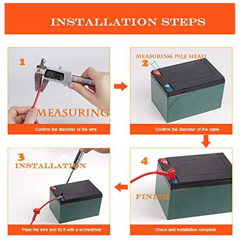 Battery Terminal Boots Insulat - đánh giá và giá Wire Connector Cap