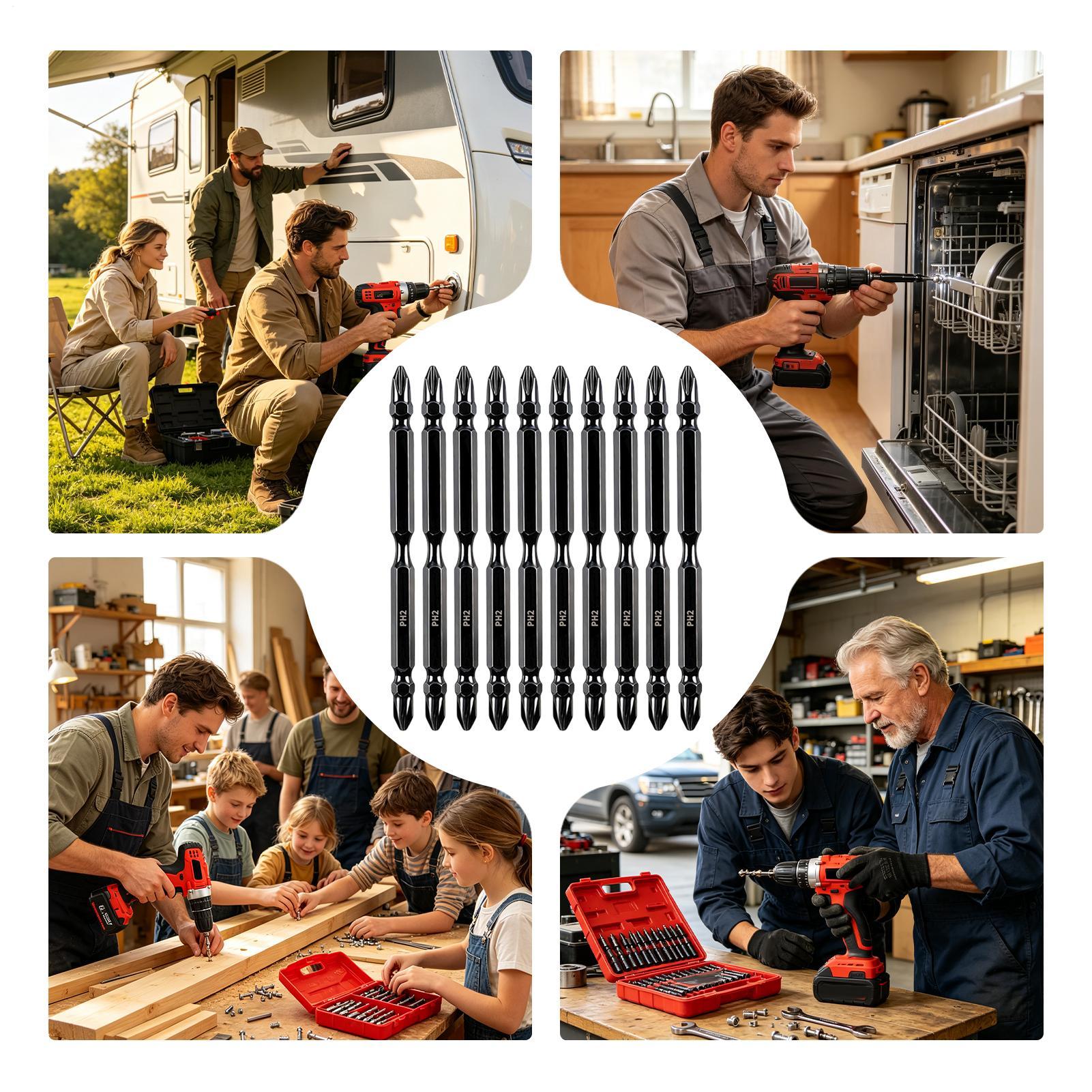 Magnetic Bits For Drill Double - đánh giá và giá Drill Bit Set