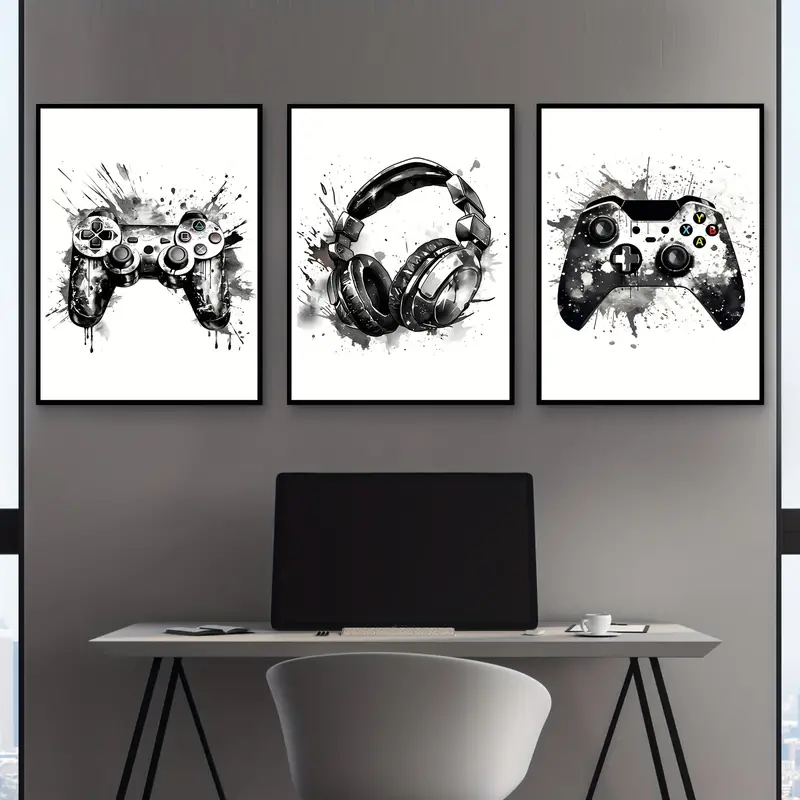 3pcs frameless Canvas Painting - đánh giá và giá Wall Texture Spray