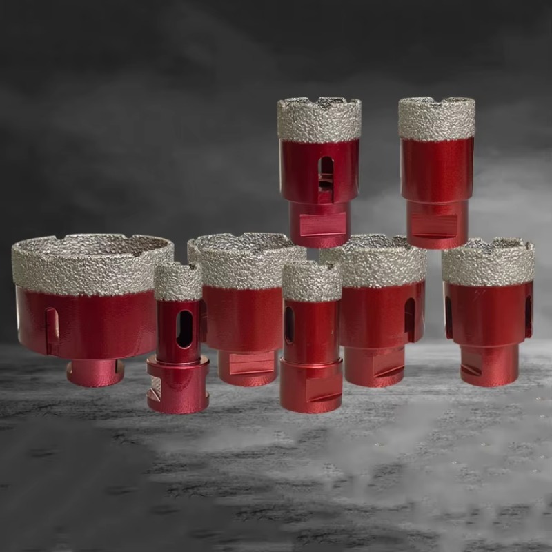 High Quality Vacuum Brazed Dia - đánh giá và giá Drill Bit Set