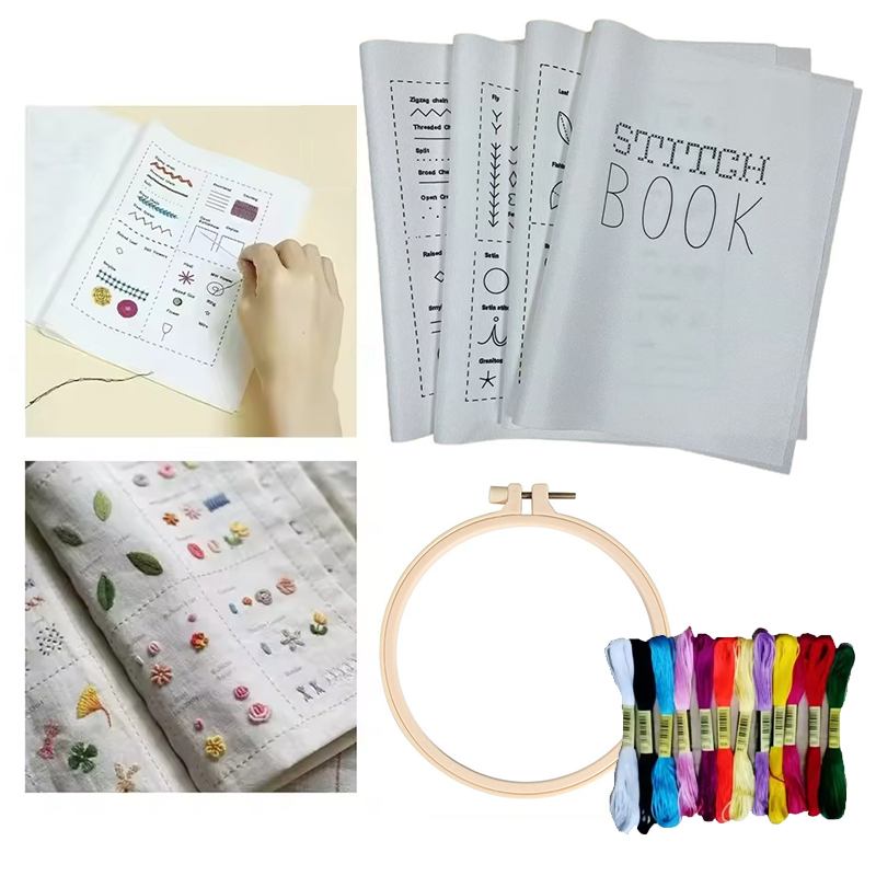 1Set Embroidery Stitch Book Ho - đánh giá và giá Home Improvement For Beginners
