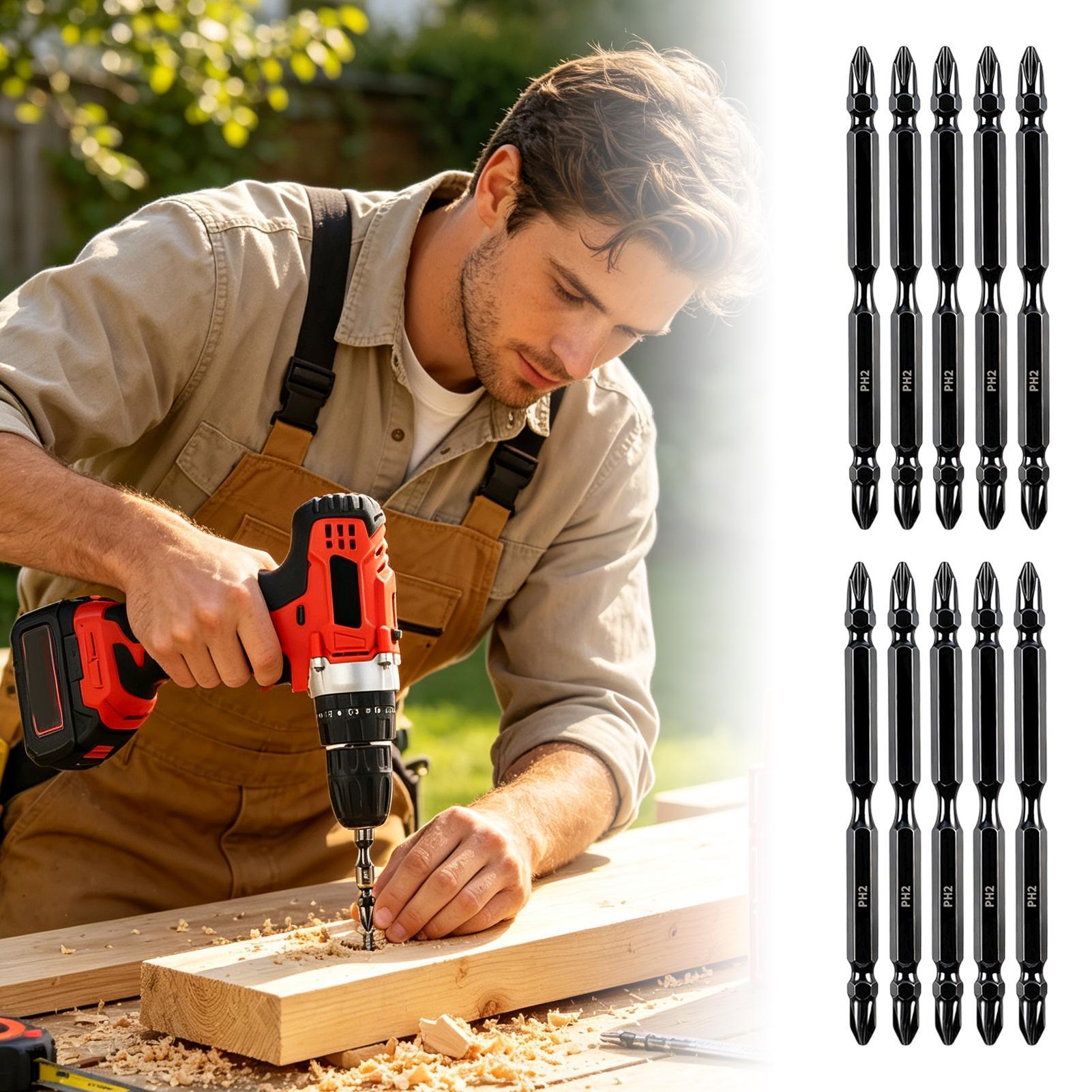 Magnetic Bits Double-Ended Mag - đánh giá và giá Drill Bit Set